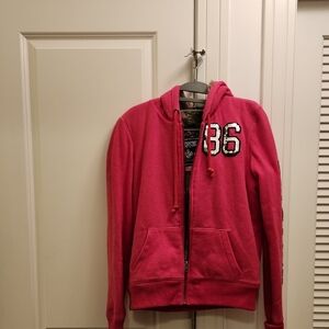 NWOT PINK Victoria's Secret Hot Pink Hoodie